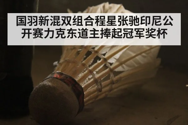 国羽新混双组合程星张驰印尼公开赛力克东道主捧起冠军奖杯
